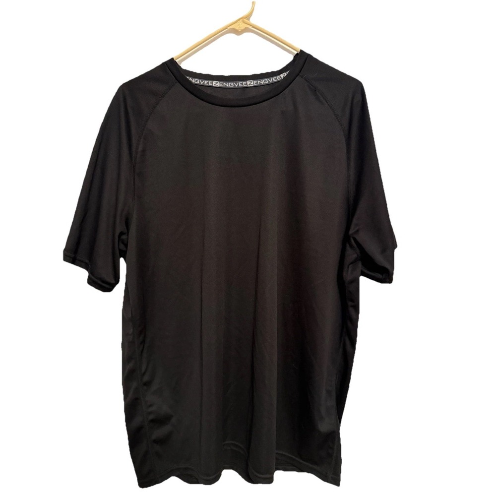 ZengVee Men's Workout Shirt Breathable, Quick-Dry, Size XXL‎